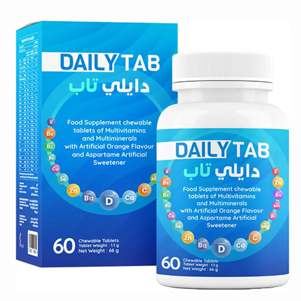 Daily Tab multi vit chewable 60tab