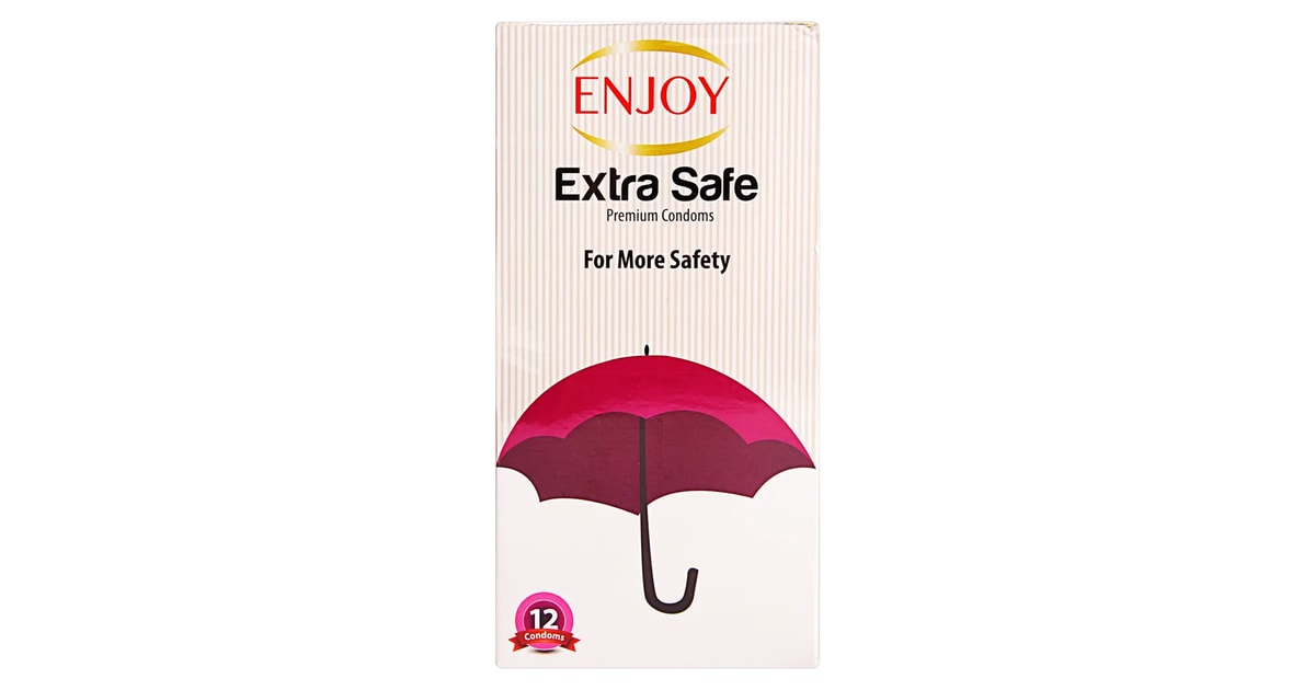 Enjoy condoms extra safe 12pcs