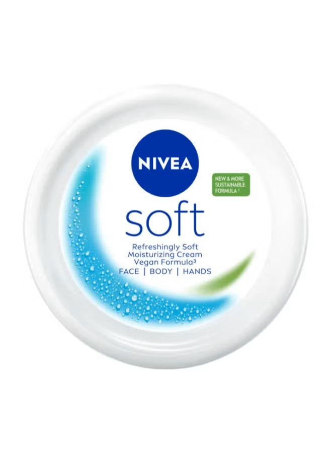 Nivea soft refreshing moist cream 300ml 80009 80125