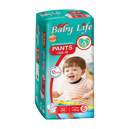 Baby life pants pull ups no.6 economy xlarge 6*16