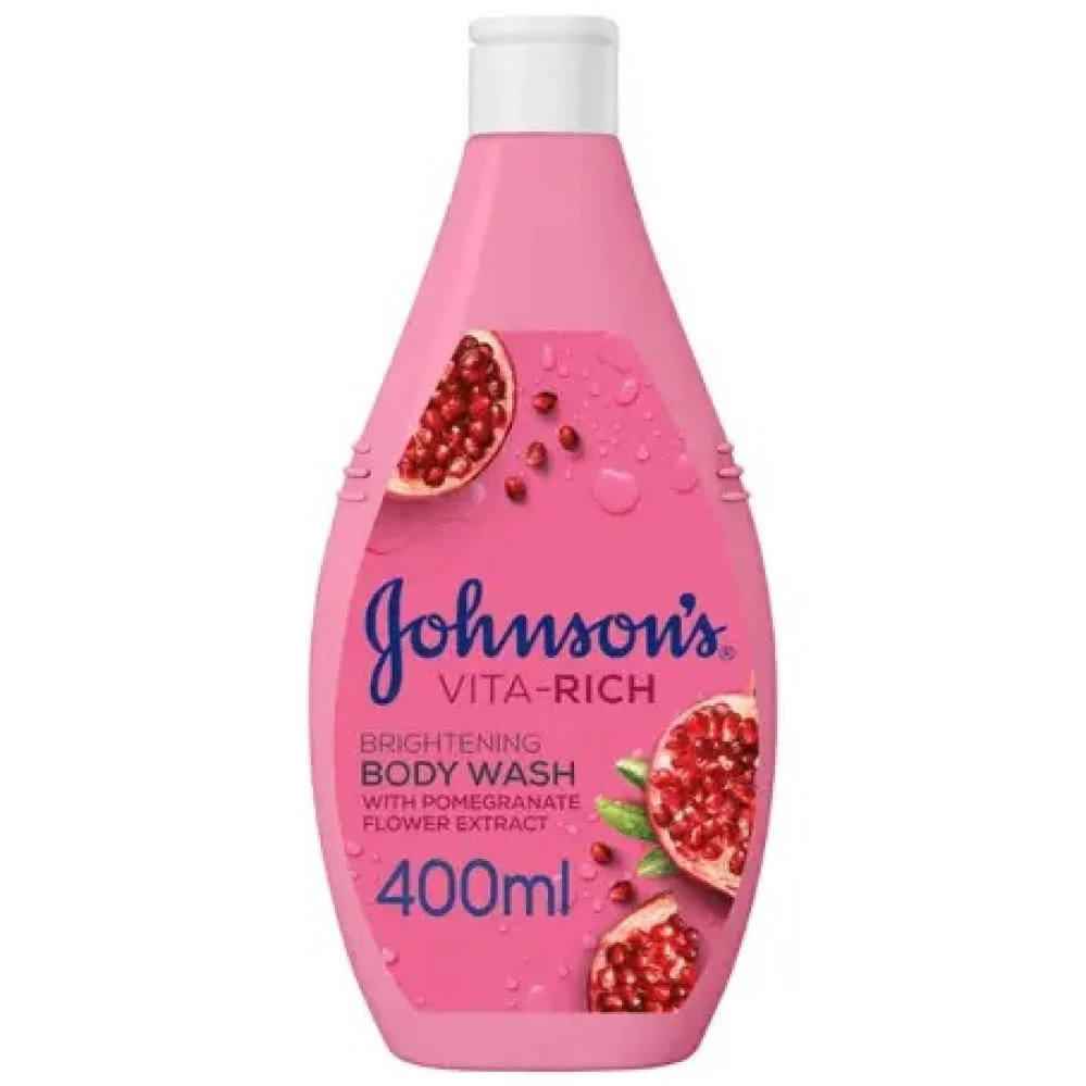 Johnson vita-rich bright body wash 400ml 56346