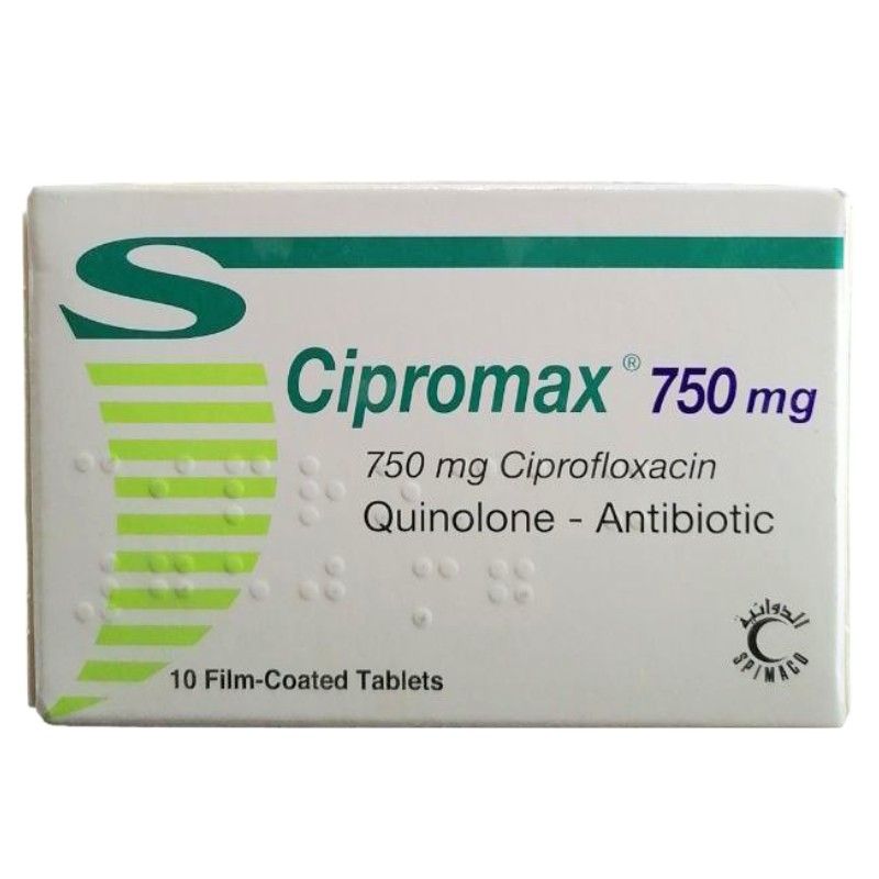 Cipromax 750mg 10tab *N