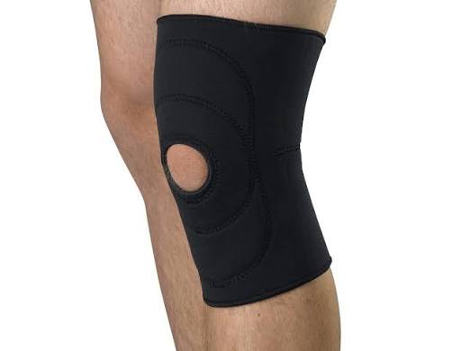 Active open knee support size M