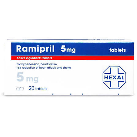 Ramipril 5mg 20tab *N
