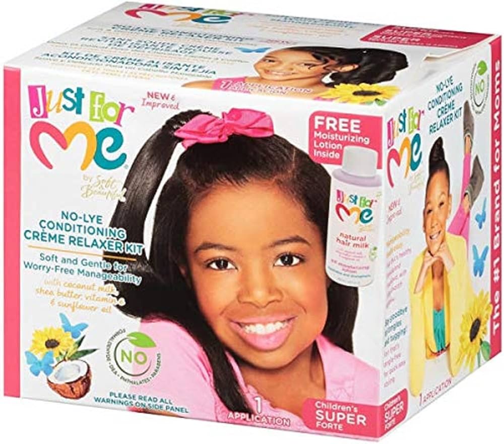 Just for me relaxer kit super