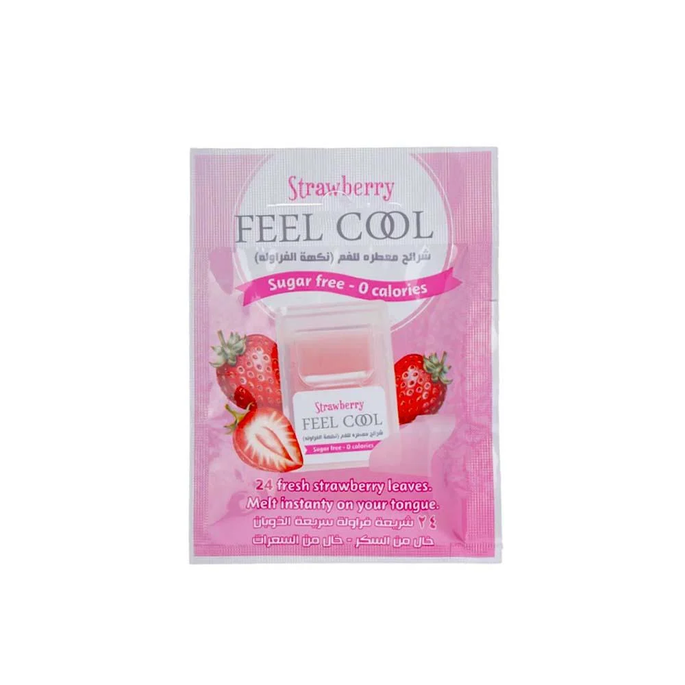 Feel cool paper mint strawberry 24pic