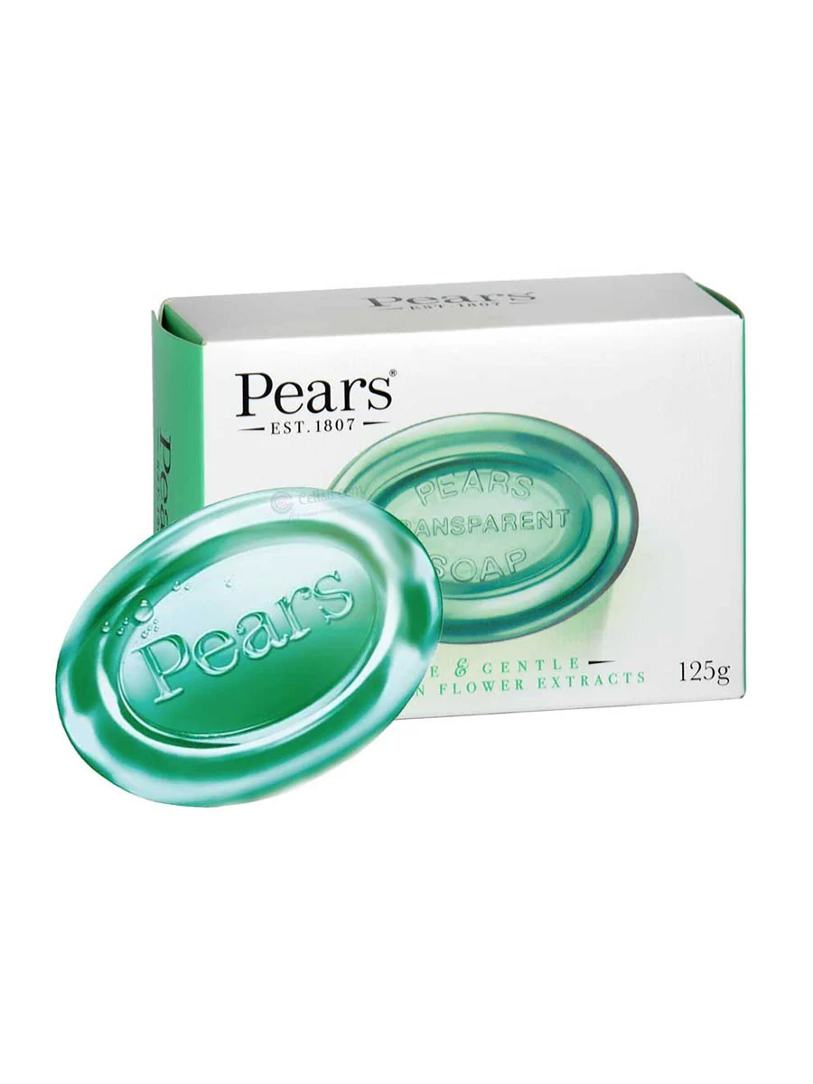 Pears soap oil clear glow green 125gm 2217