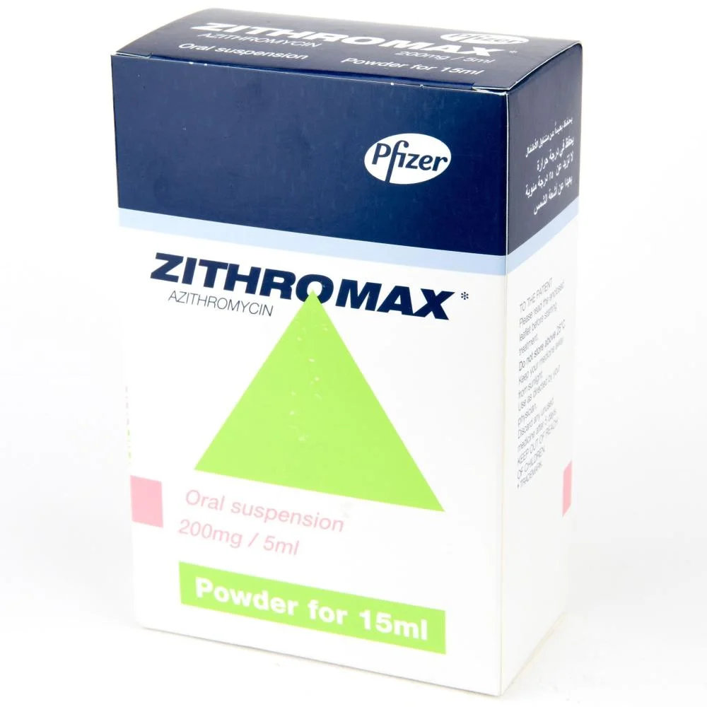 Zithromax 200mg susp 15ml