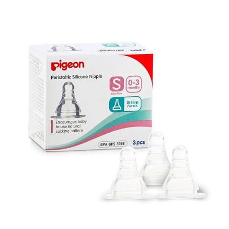 Pigeon s.nipple s-type L 3pcs-300