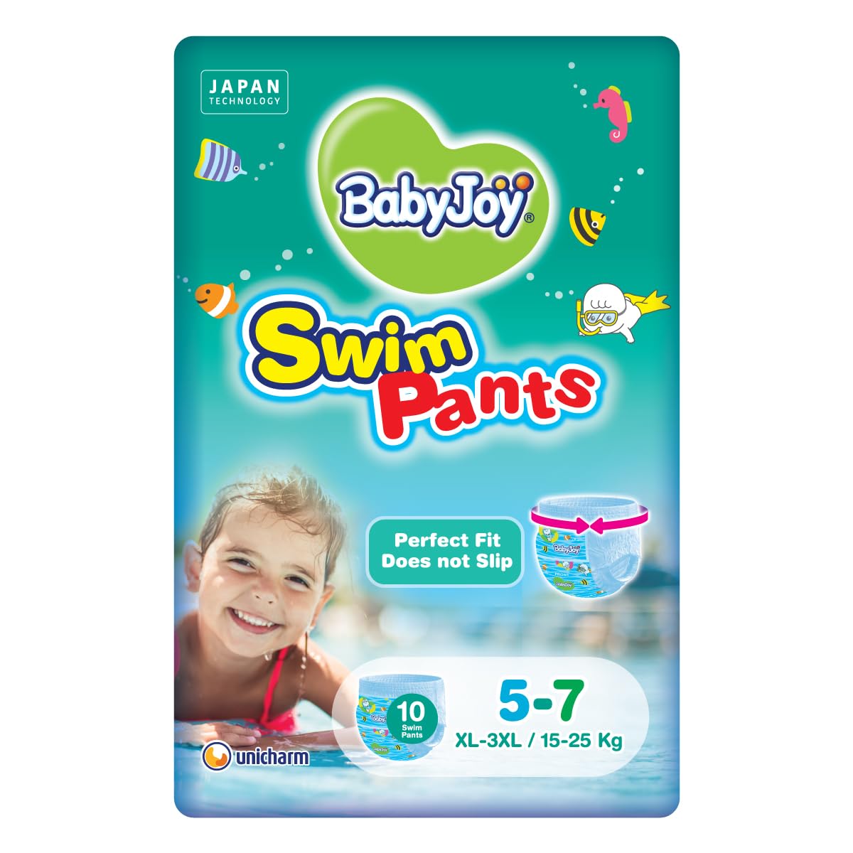 Babyjoy swim pants XL saving 6*10