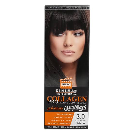 Collagen pro hair color system 3.00 dark brown