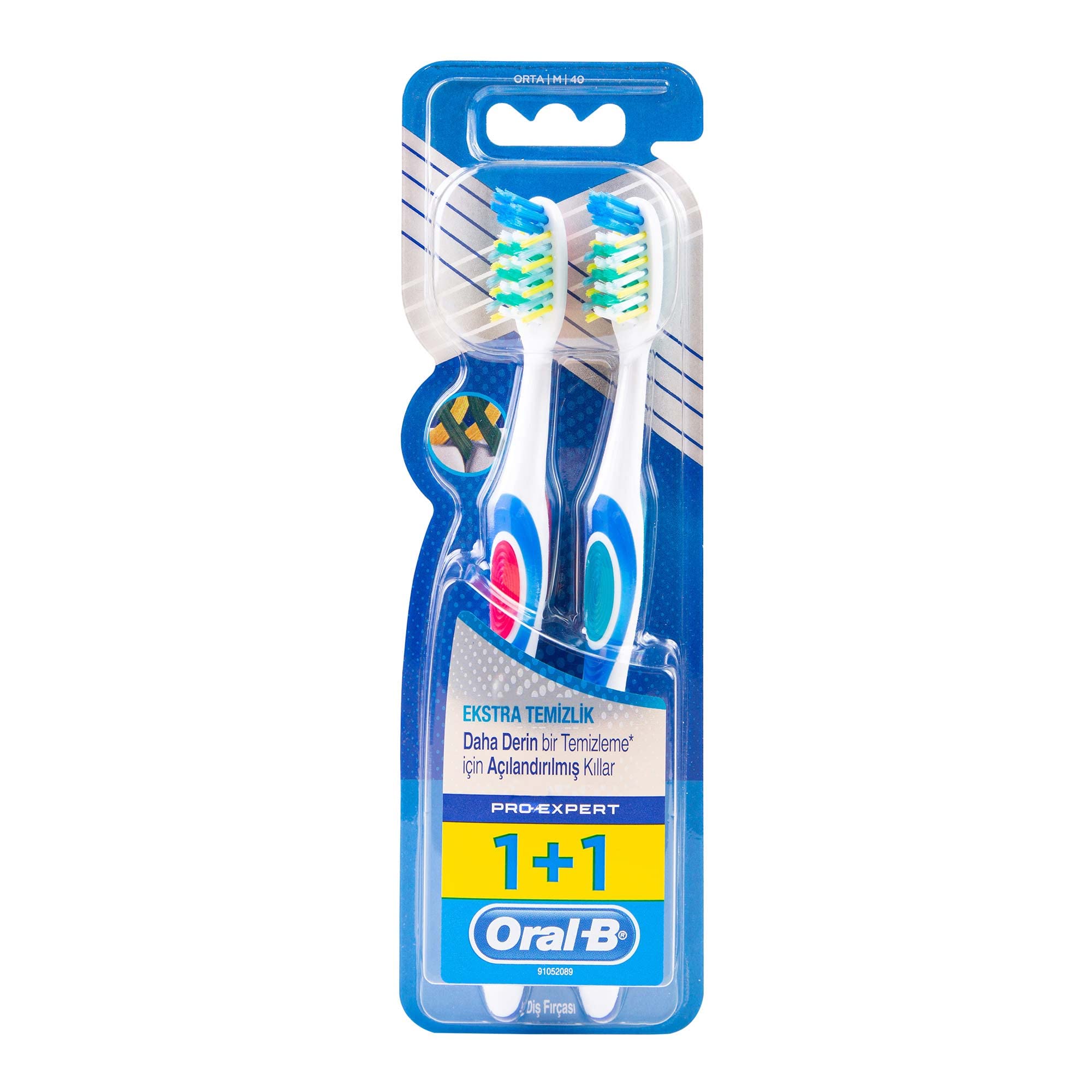 Oral B pro exp extraclean 40med 1+1 34254