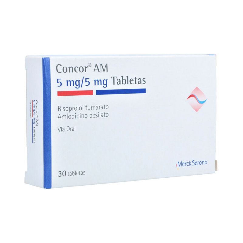 Concor amlo 5/5mg 30tab
