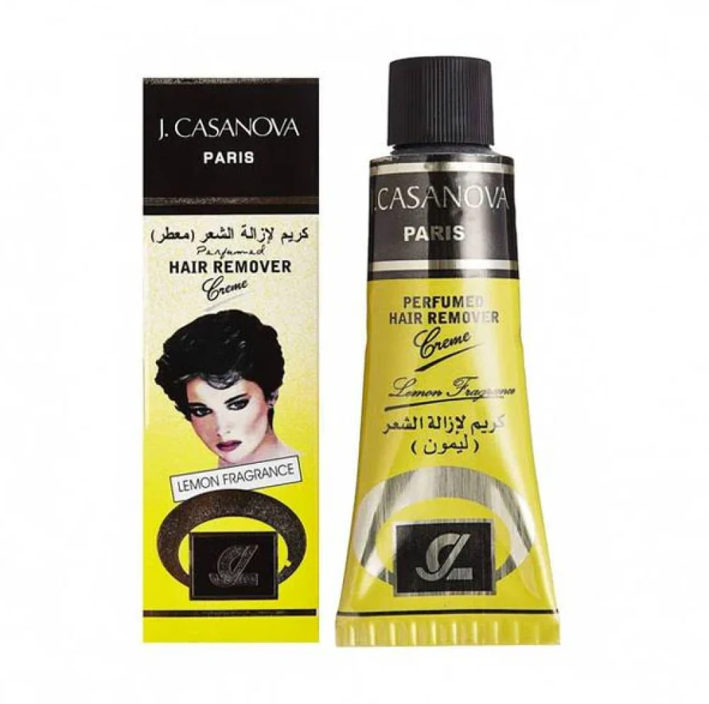 J Casanova hair remover lemon 60gm