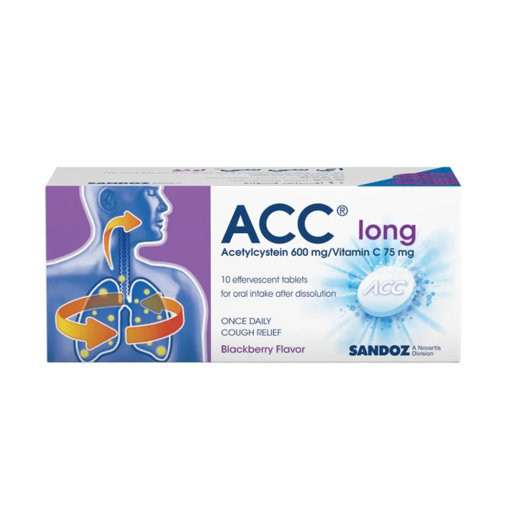 Acc long 600mg eff tab