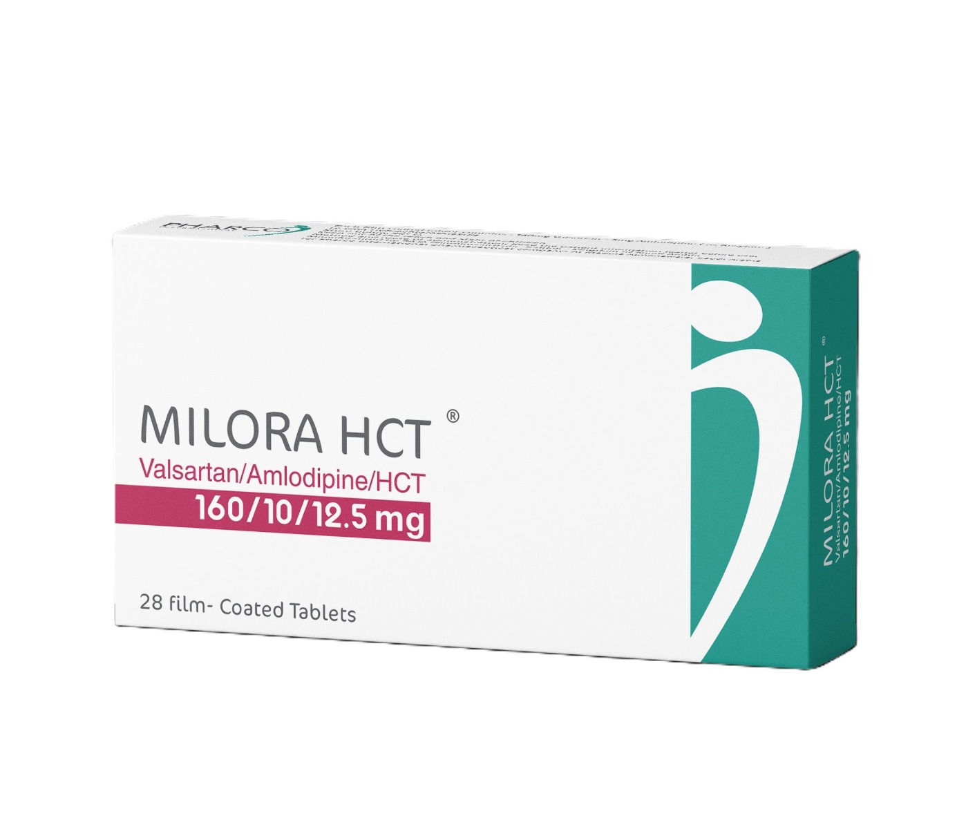 Milora Hct 160/10/12.5 mg 28tab