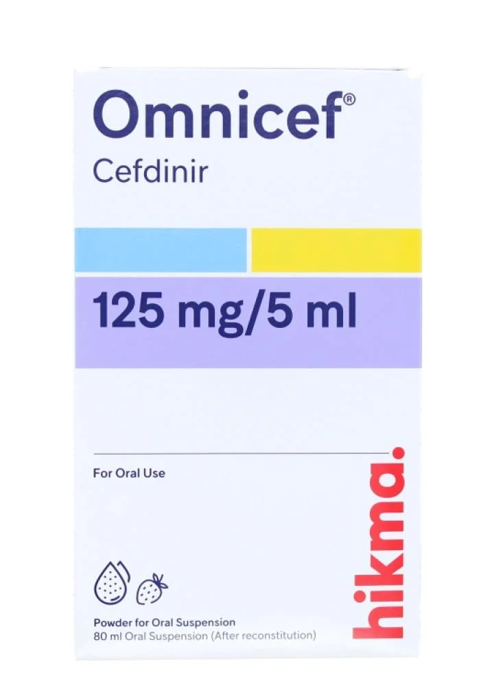 Omnicef 125mg Susp 80ml *N