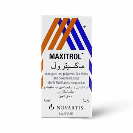 Maxitrol eye drops *N