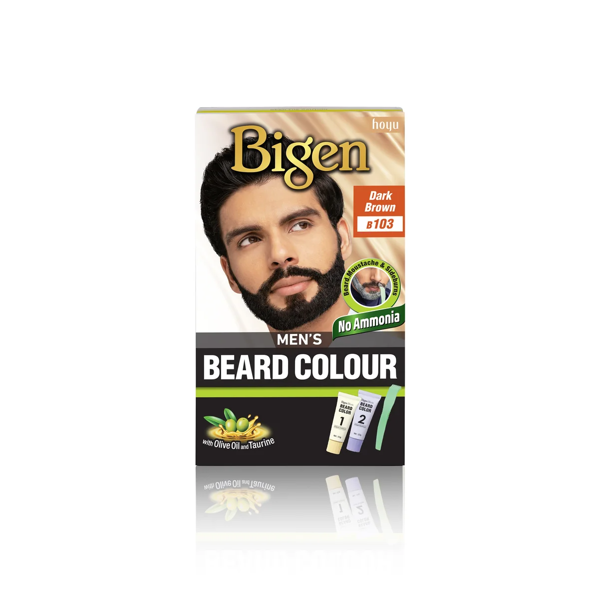 Bigen men beard color 103