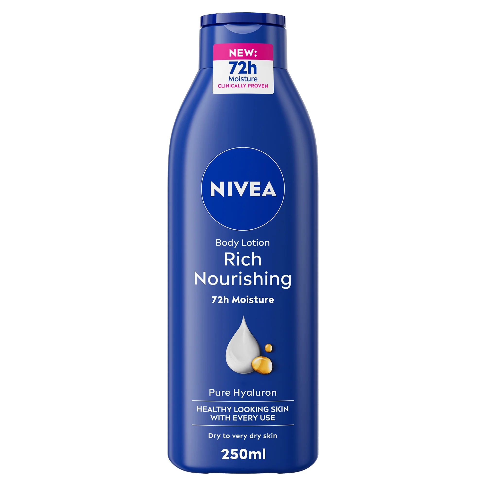 Nivea body lotion nourishing extra 250ml 80015