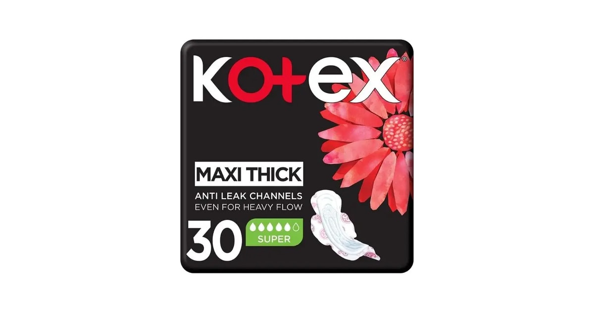 Kotex maxi protect super 30*6 2760
