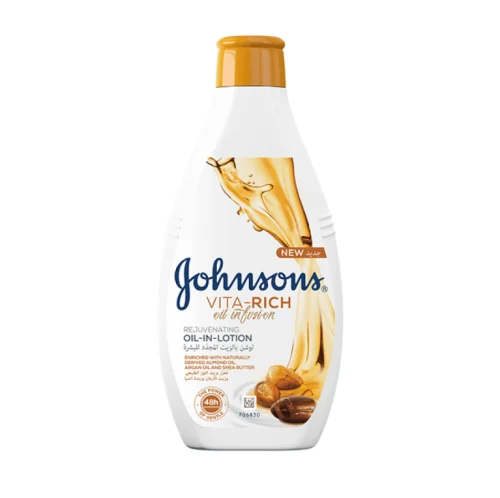 Johnson vita rich oil in lotion almond 250ml