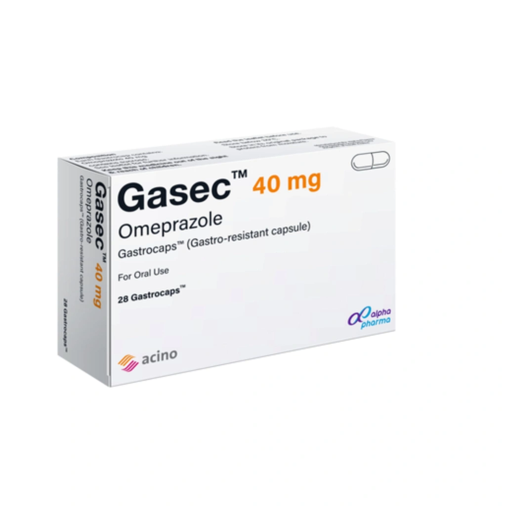 Gasec 40mg 28caps *N