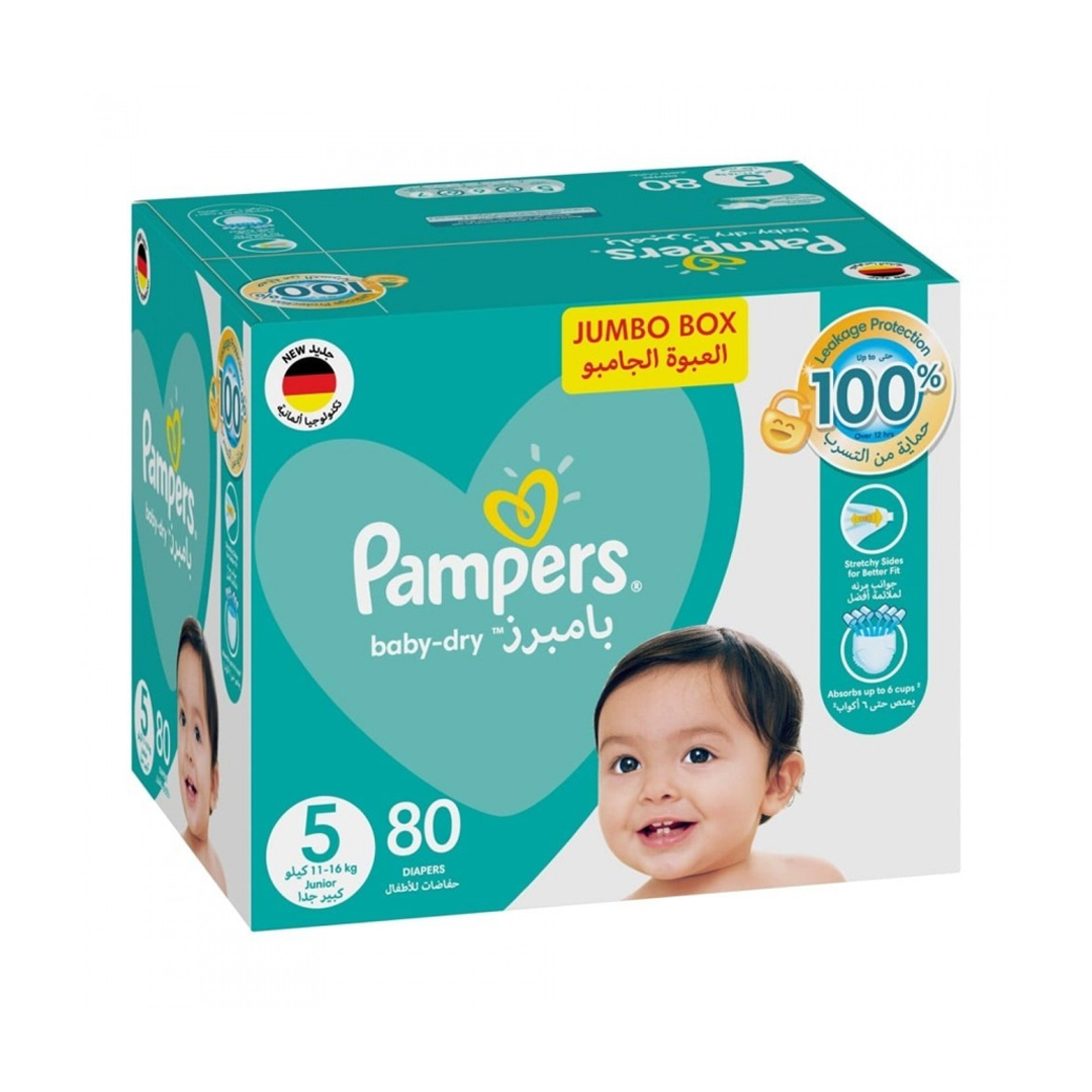 Pampers no.5 jumbo box 1*80