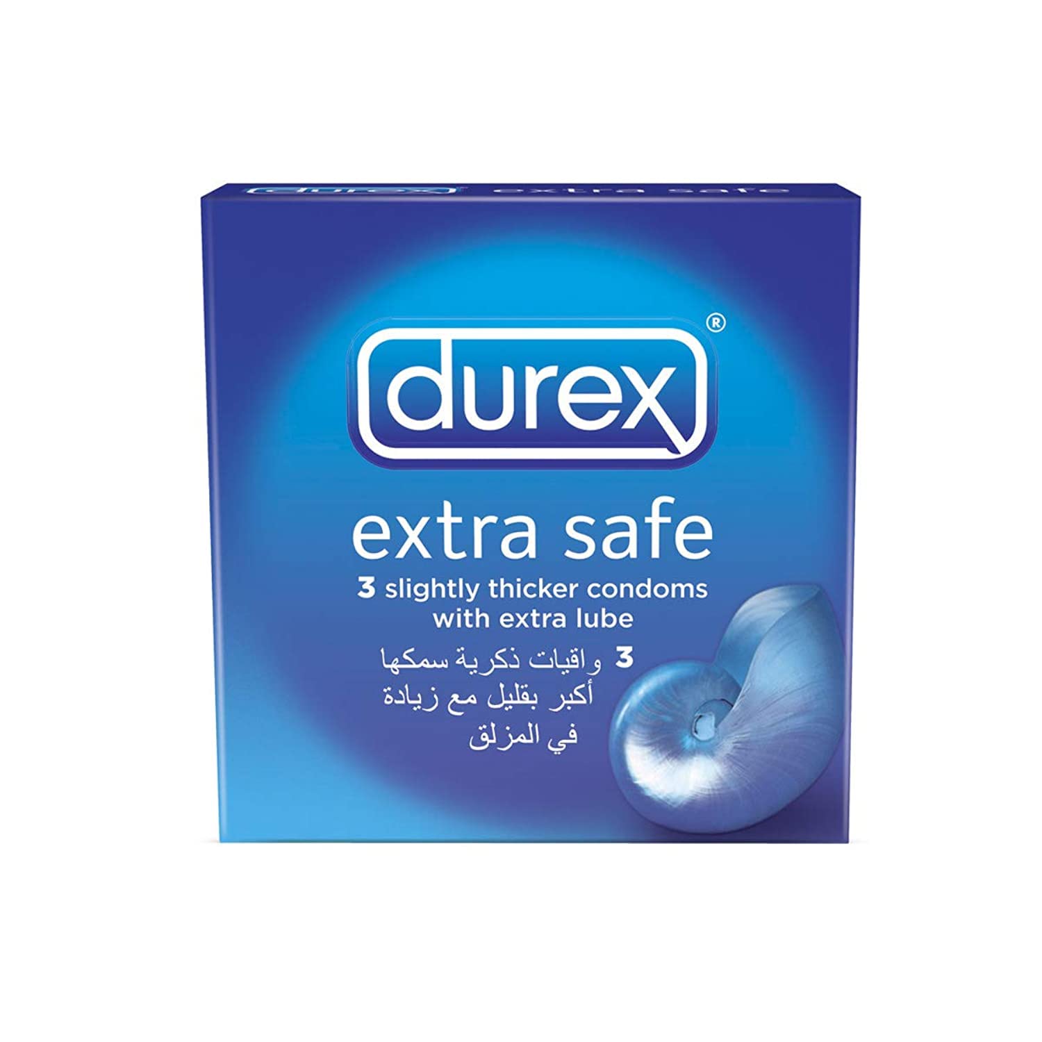 Durex condoms extra safe 3pcs