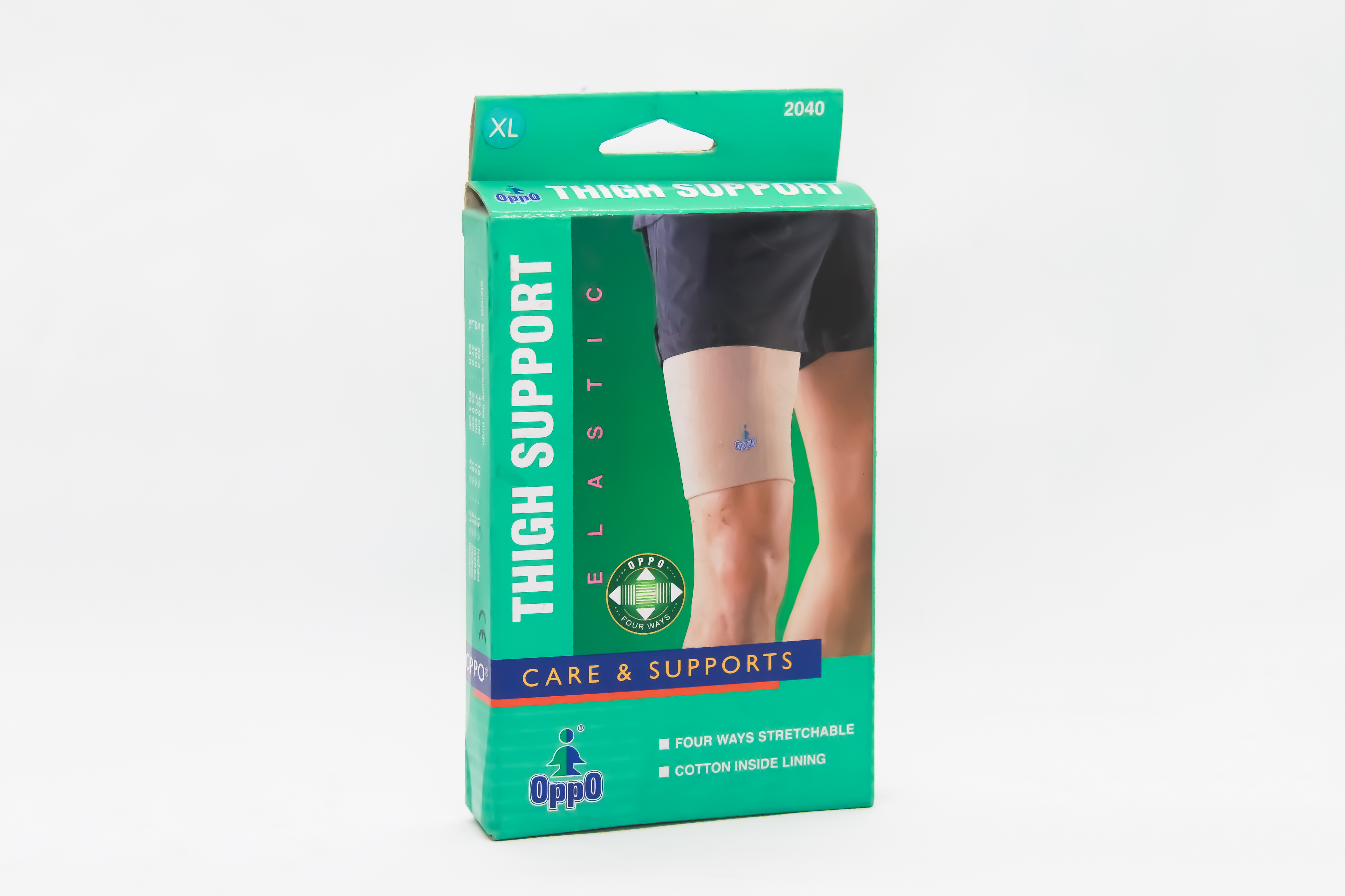 Elastic thigh support