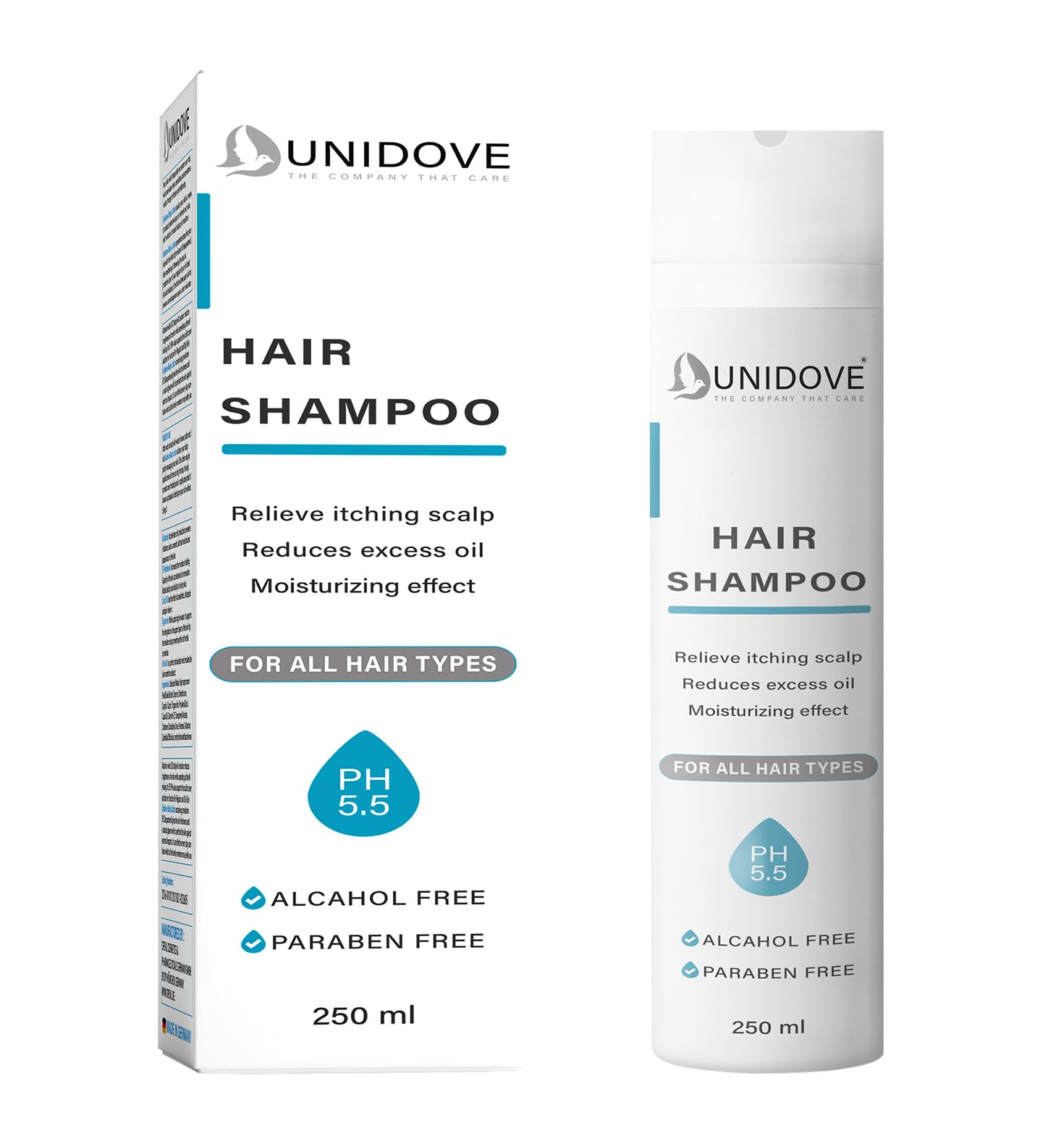 Uni Dove hair shampoo 250ml