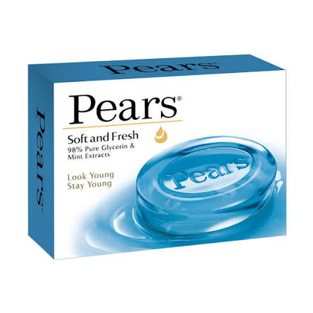 Pears soap soft fresh blue 125gm 2216