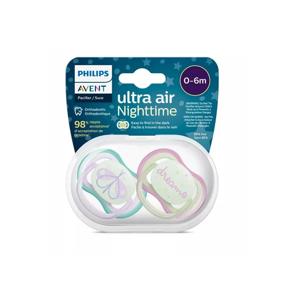 Philips Avent sthr ultra air night time 0-6m 2pcs 085/05