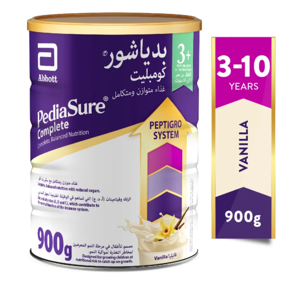 Pediasure complete +3 vanillla 900gm