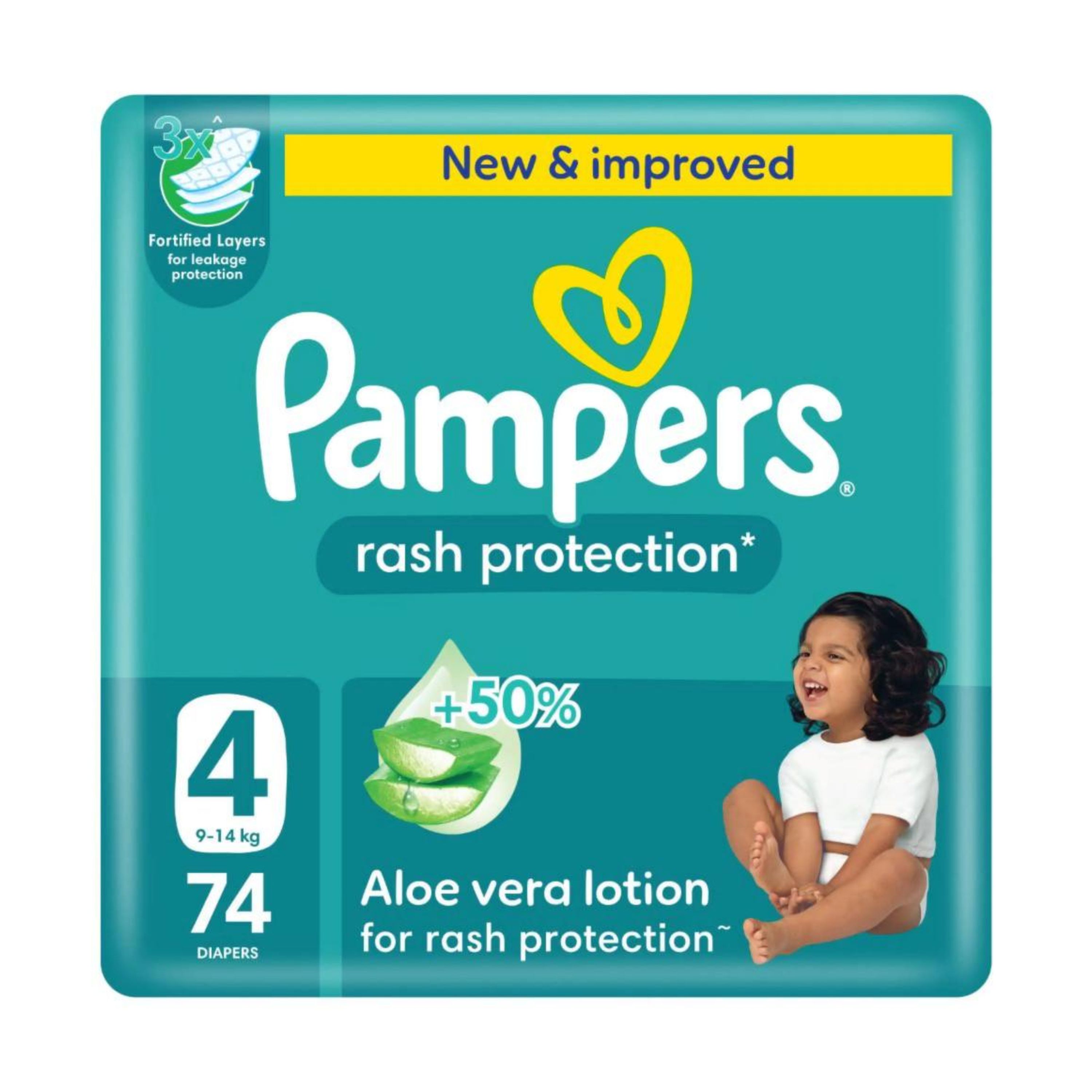 Pampers no.4 mega 2*74