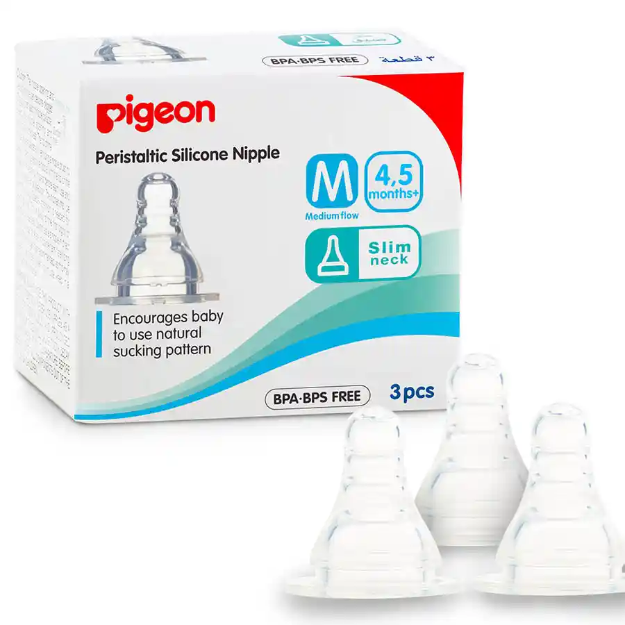 Pigeon s.nipple s-type m 3pcs -299