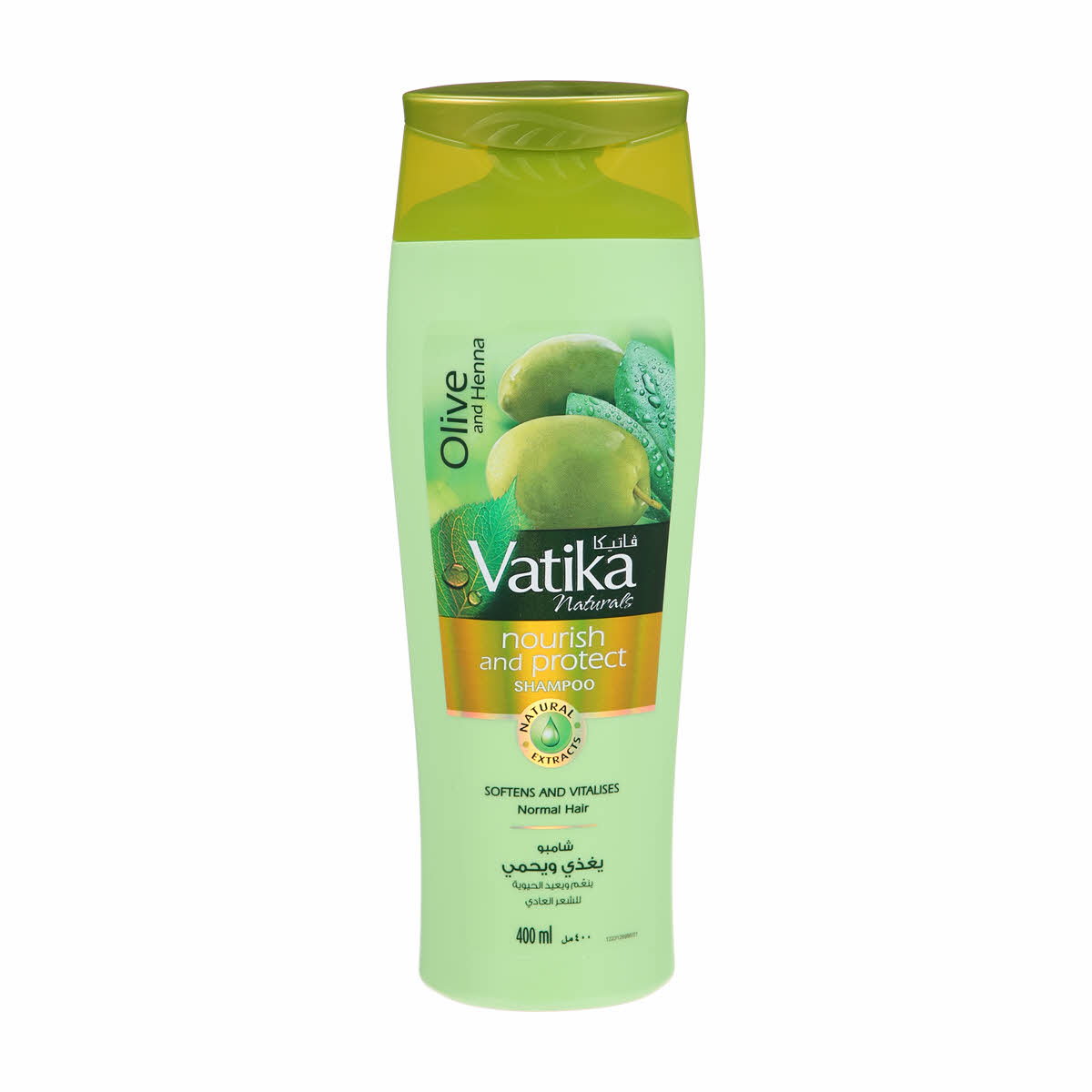 Vatika shampoo olive & henna nourish 400ml