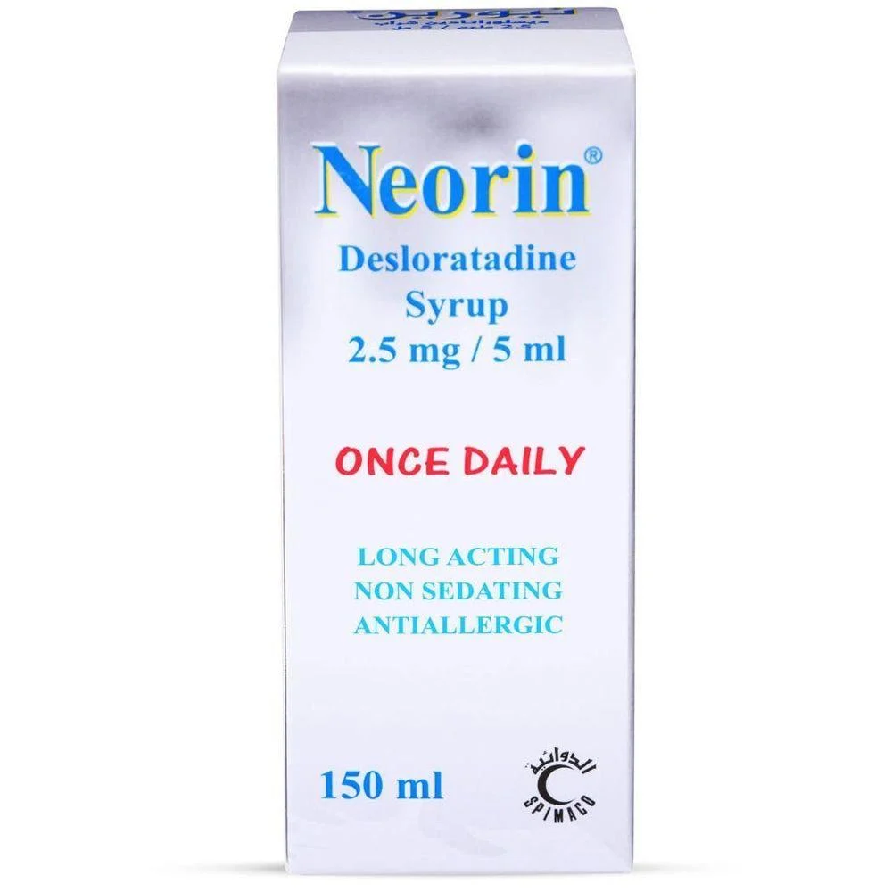 Neorin 2.5mg/5ml syrup 150ml