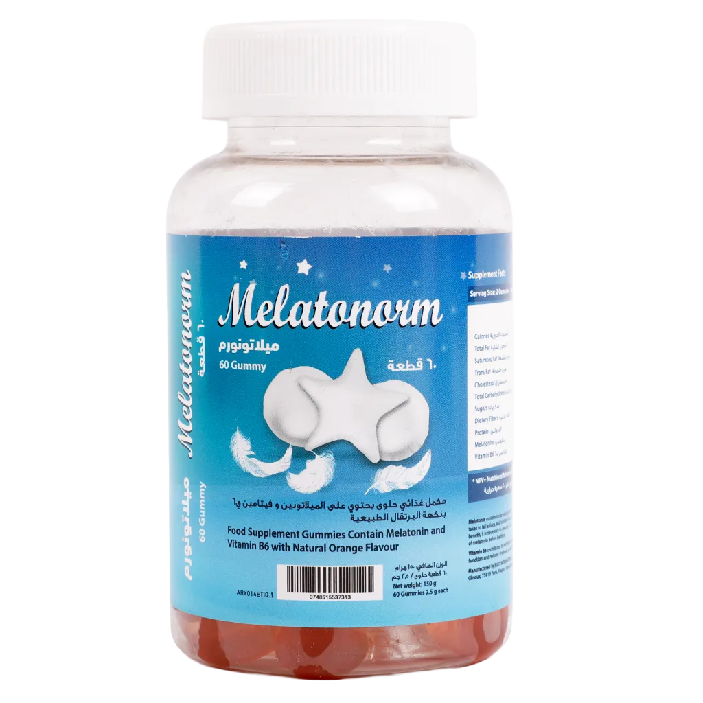 Melatonorm extra gums 60caps