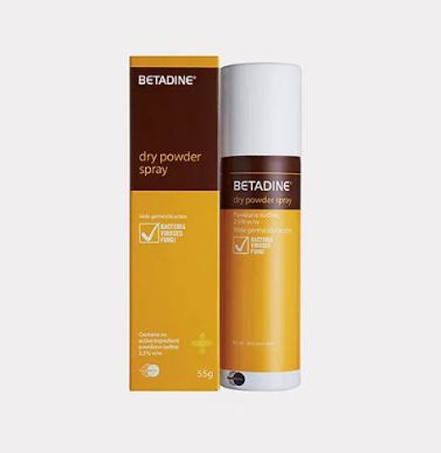 Betadine dry spray powder * N