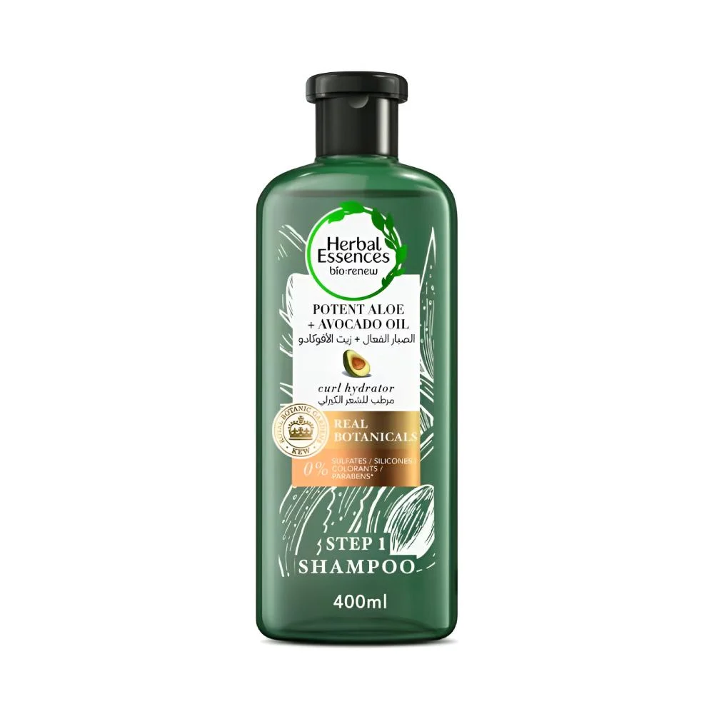 Herbal essences shampo 400ml potent aloe+avocado oil