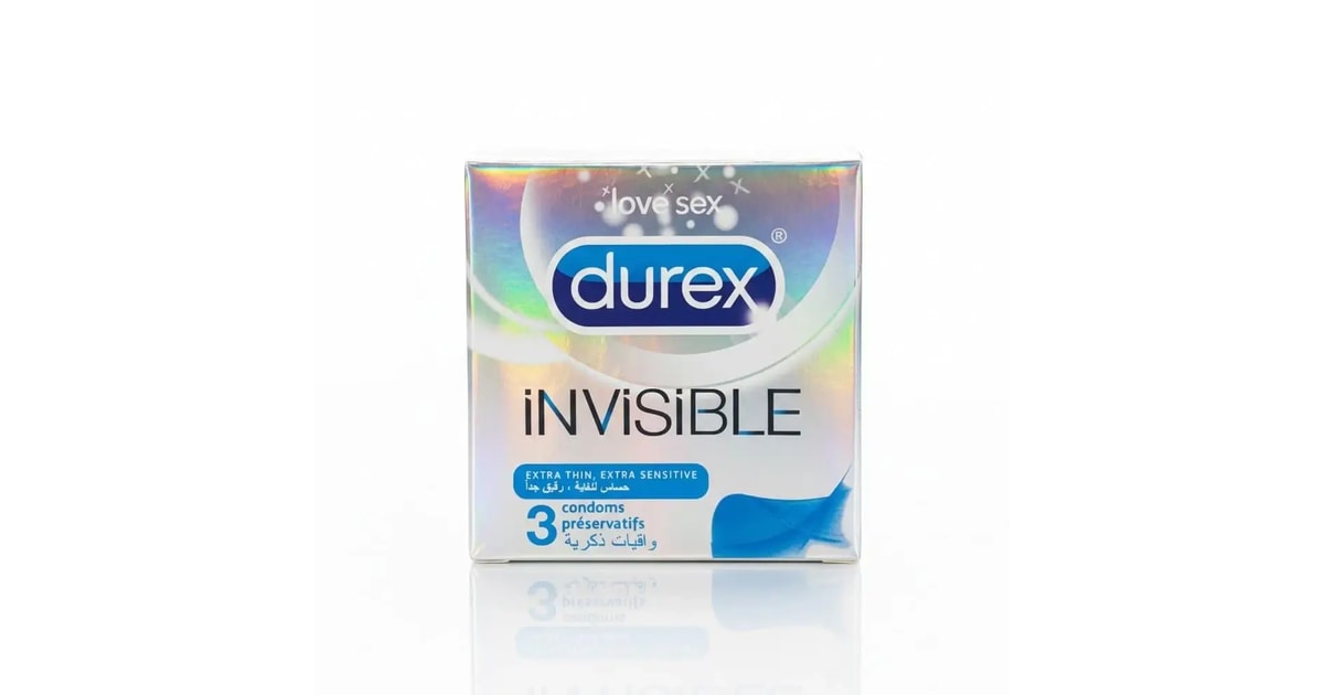 Durex condoms invisible 3pic