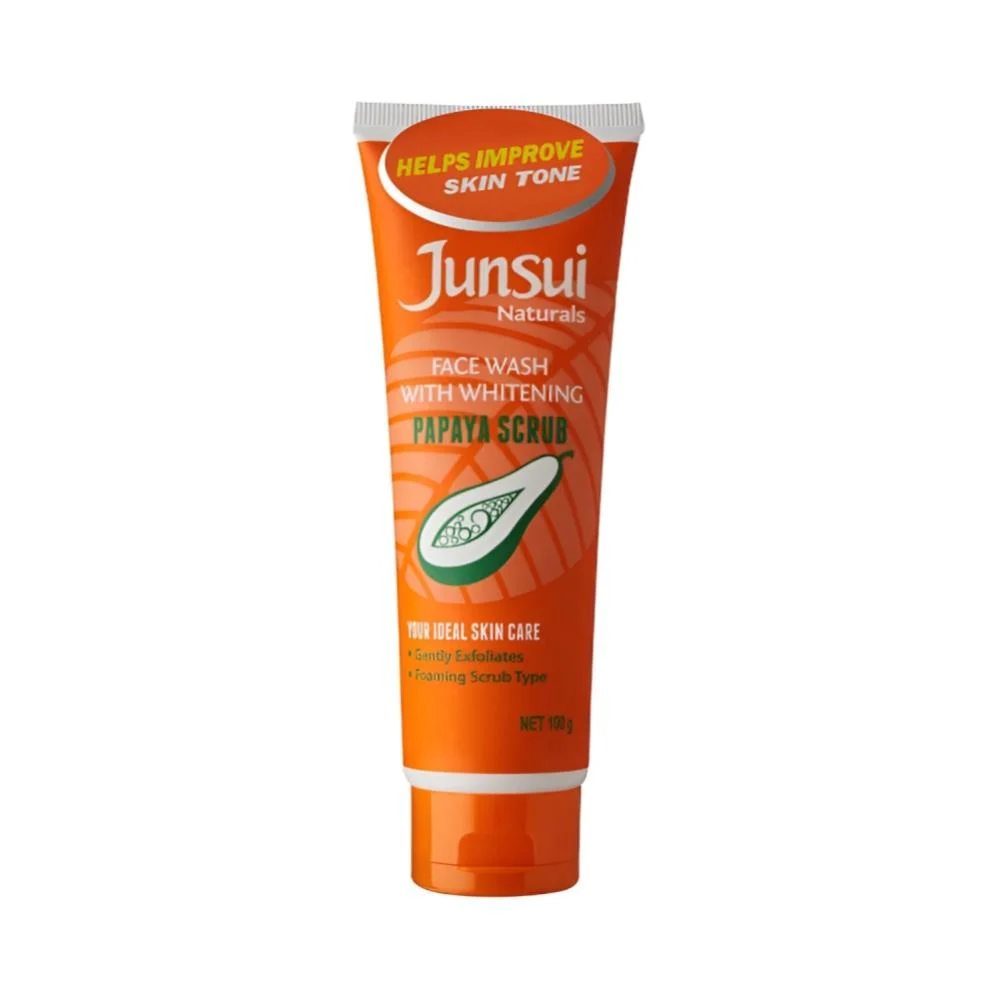 Junsui naturals face wash papaya scrub 100gm