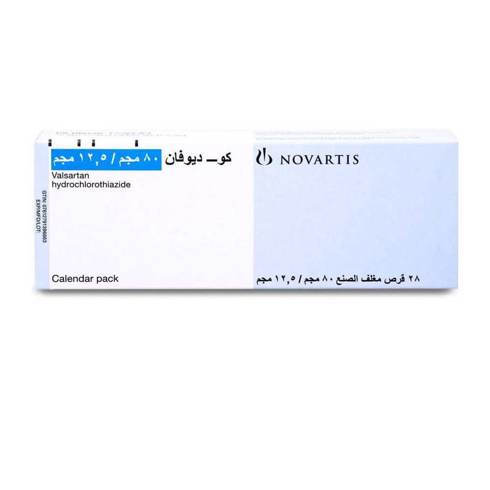 Co Diovan 80mg/12.5mg tab *N