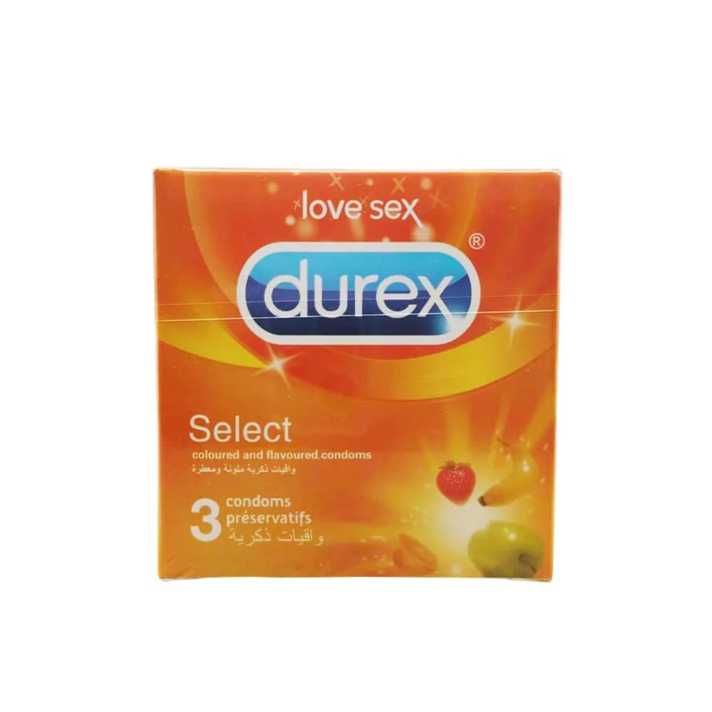 Durex condoms select 3pic