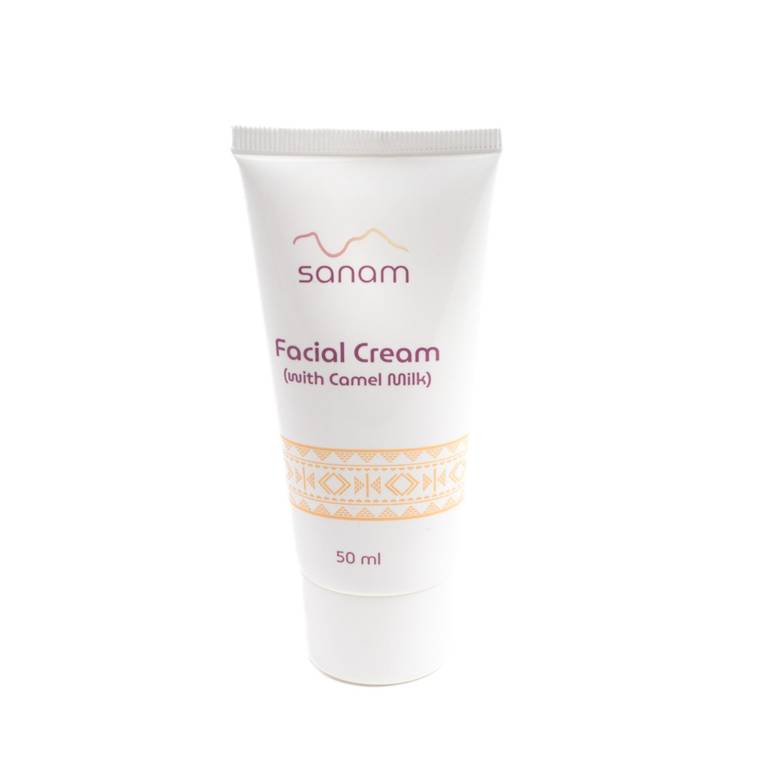 Sanam facial cream camel milk 50ml