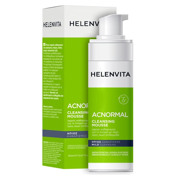 Helenvita acnormal cleansing mousse 150ml