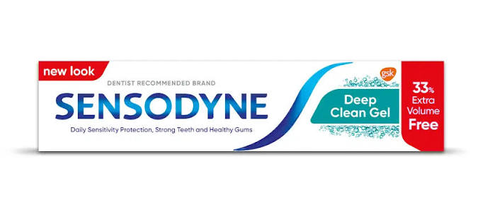 Sensodyne tp deep clean gel 100ml + 33% extra 73621