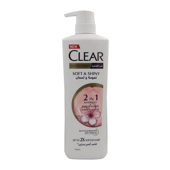 Clear shampoo soft and shiny 700ml