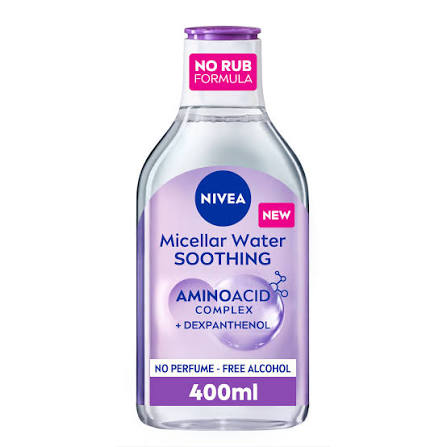 Nivea micellair water make up rem 400ml 80084